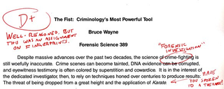 Illustration for article titled Term papers reveal which superheroes made the grade